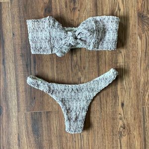 Lahana Swimsuit size L Strapless Bikini